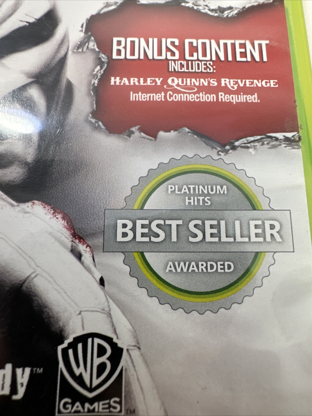 Batman: Arkham City Game of the Year Edition (Microsoft Xbox 360, 2012) No Book