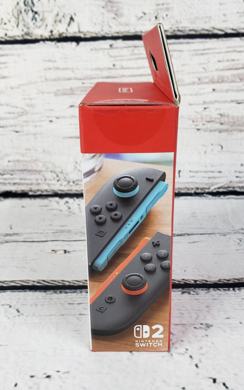 Authentic Nintendo Switch 2 Joy-Con L/R – Light Blue/Light Red – Factory Sealed!