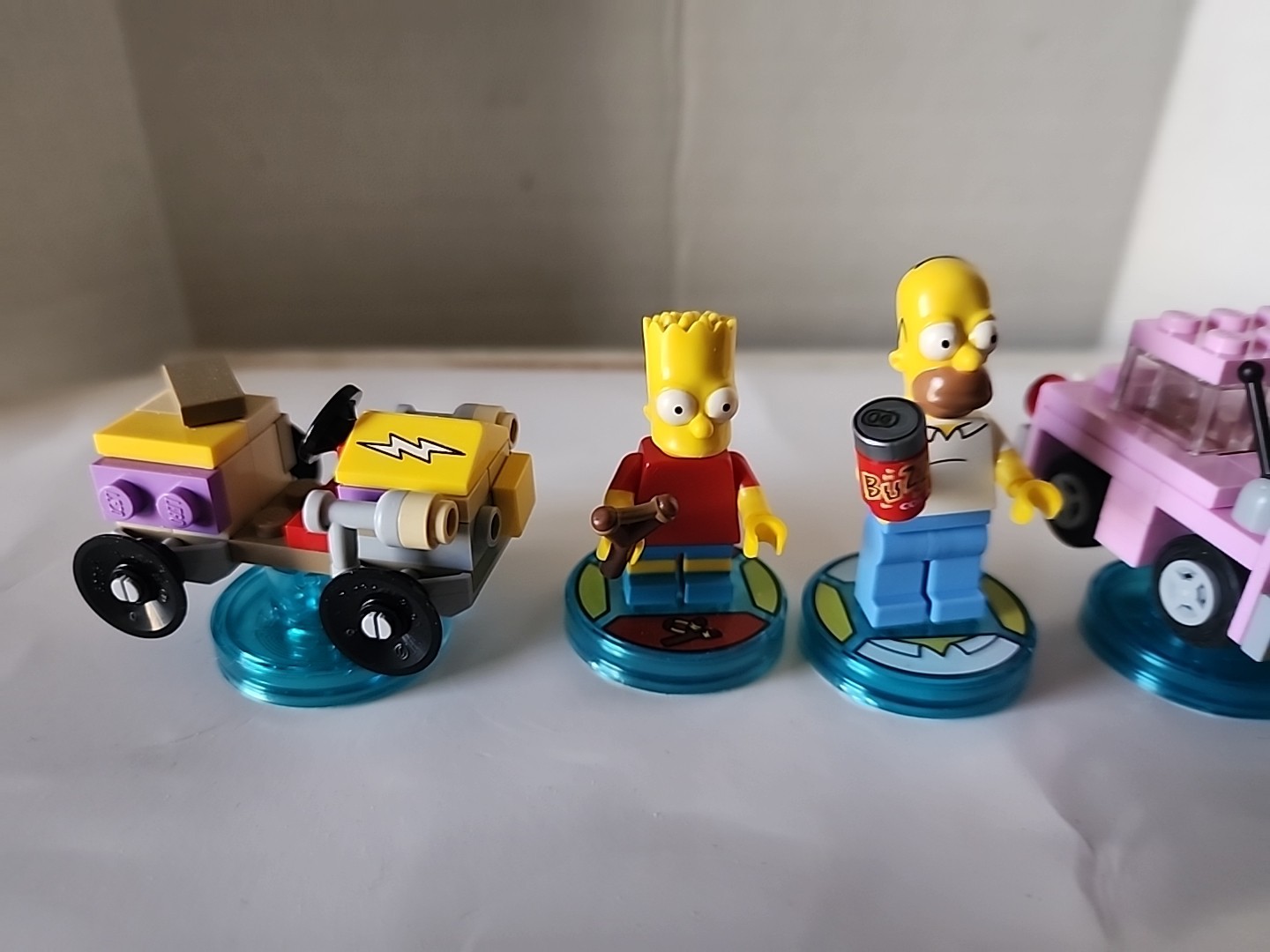 LEGO Dimensions The Simpsons LOT – Homer 71202, Bart 71211,