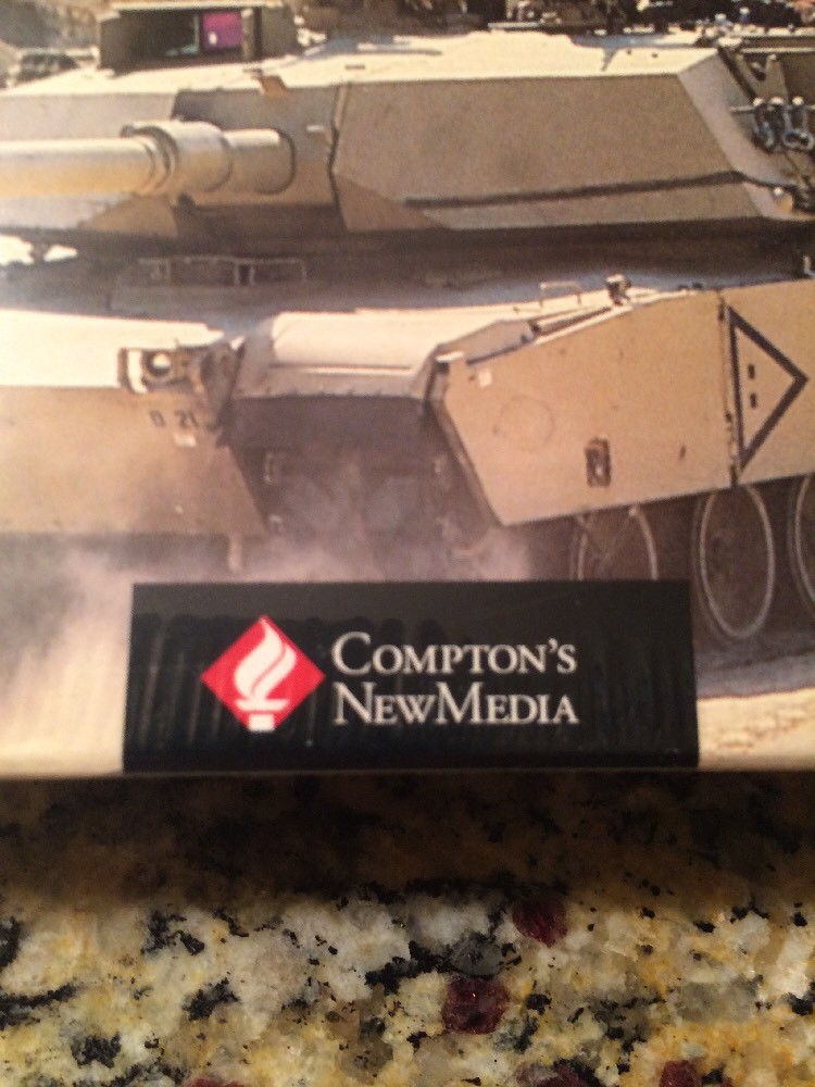 Desert Storm with Coalition Command Data Game Compton New Media CD-ROM 1992 NEW