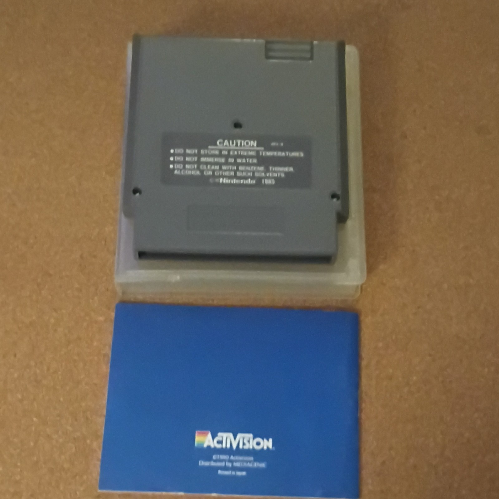 Activision Thunderbirds NES Shooter Cartridge w/ Manual NTSC-U/C 1990