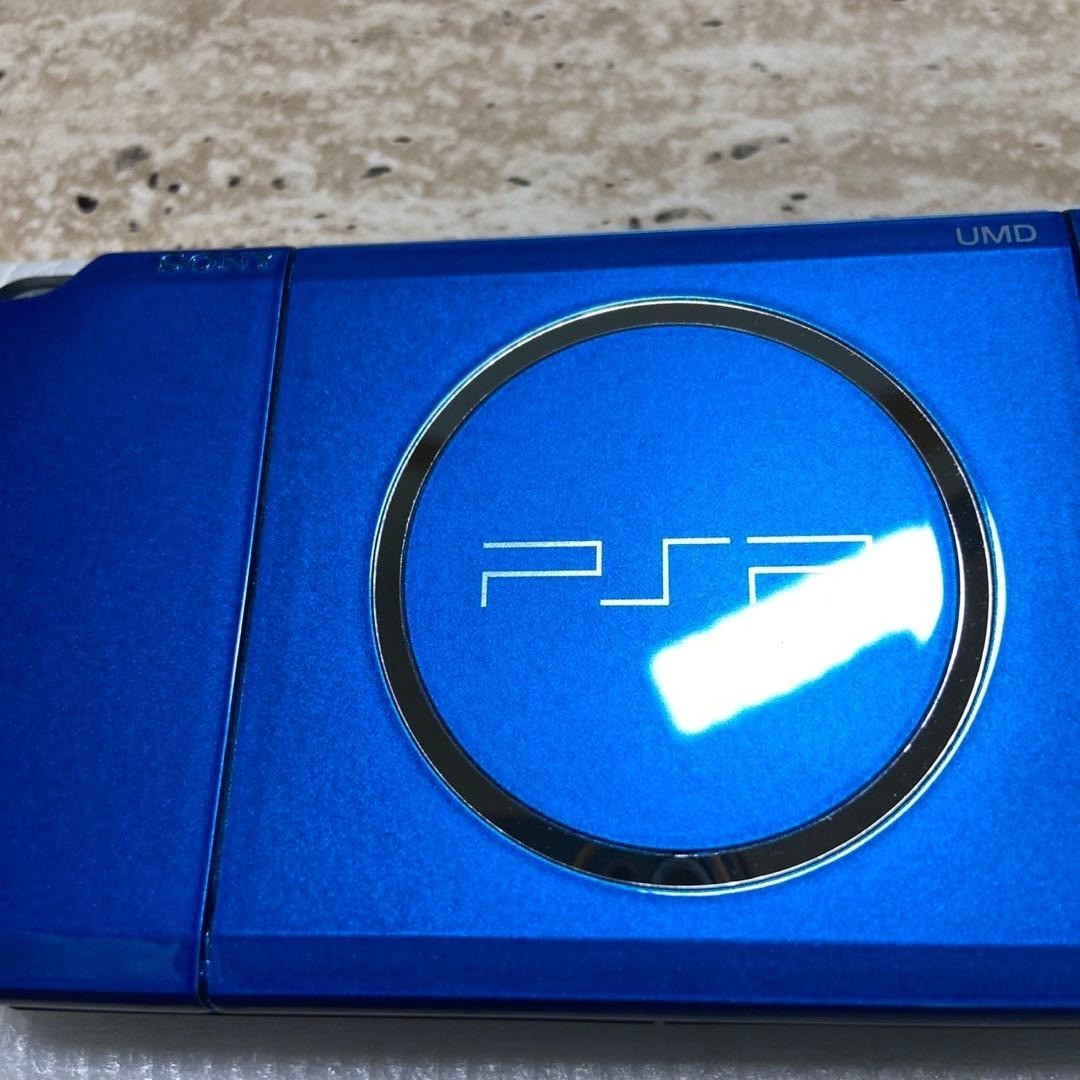 Sony PSP 3000 Vibrant Blue Complete in Box Excellent Condition 7085