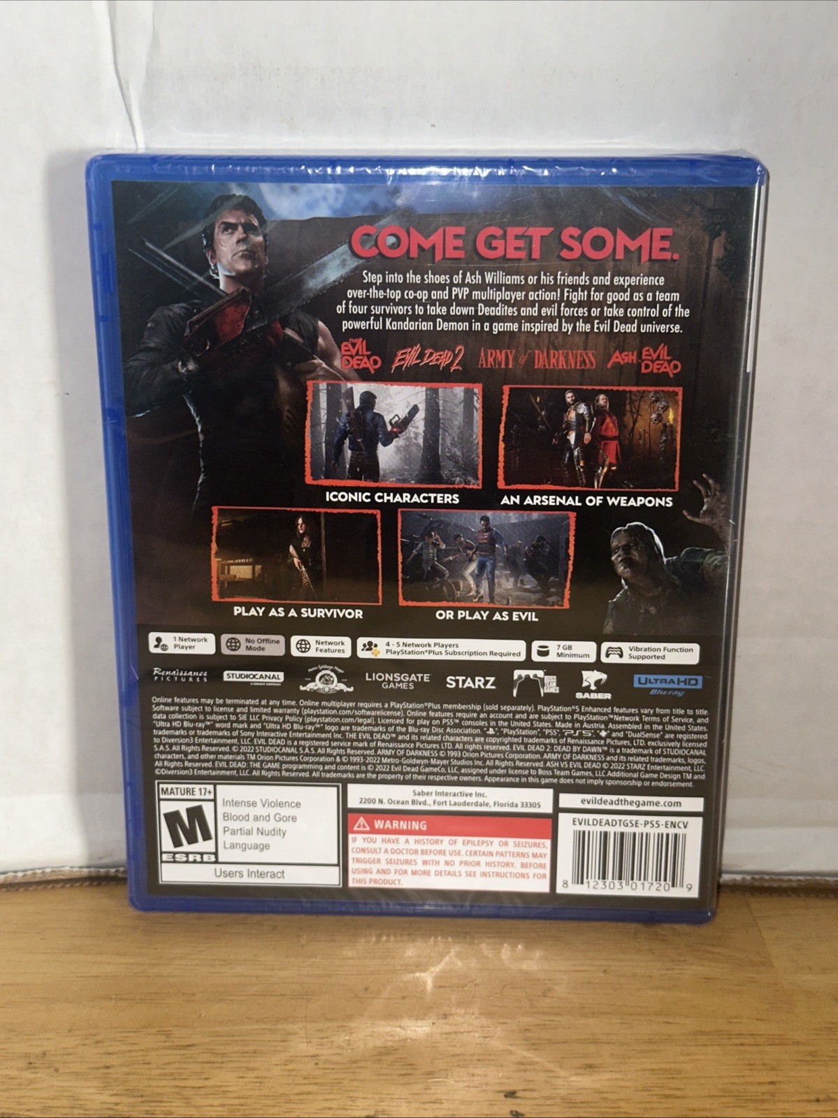 Evil Dead: The Game (PS5, 2022) Brand new Sealed