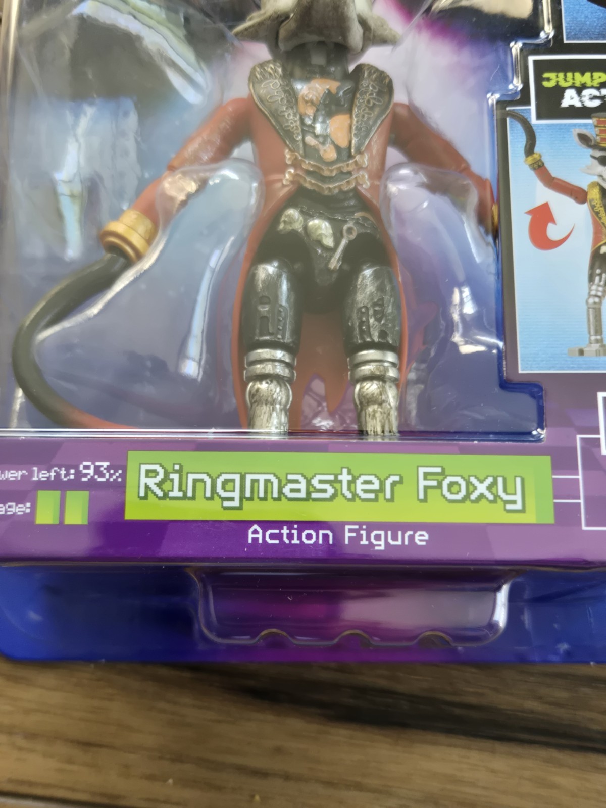 Five Nights at Freddy’s – “RINGMASTER FOXY” (TARGET EXCLUSIVE) JAZWARES *NEW*