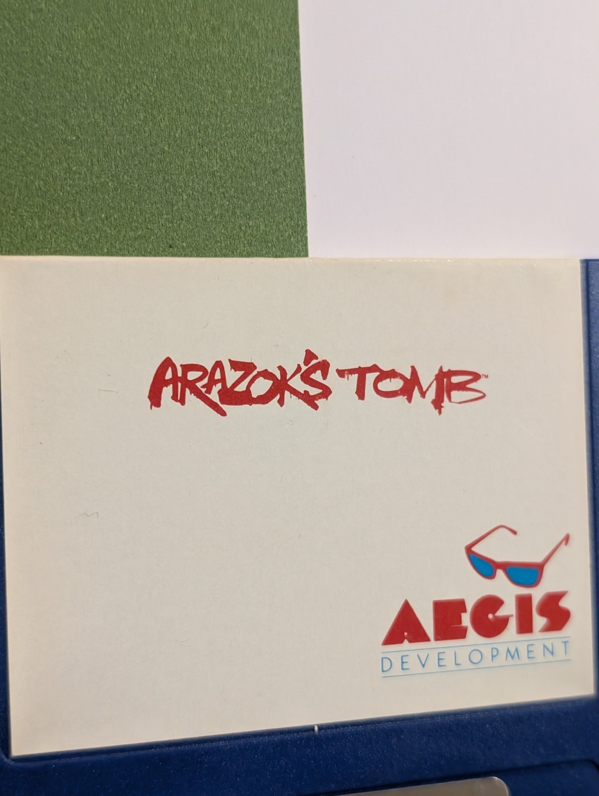 Arazok’s Tomb (1986 Commodore Amiga Floppy Disk & Box) Vtg Rare Aegis – Untested