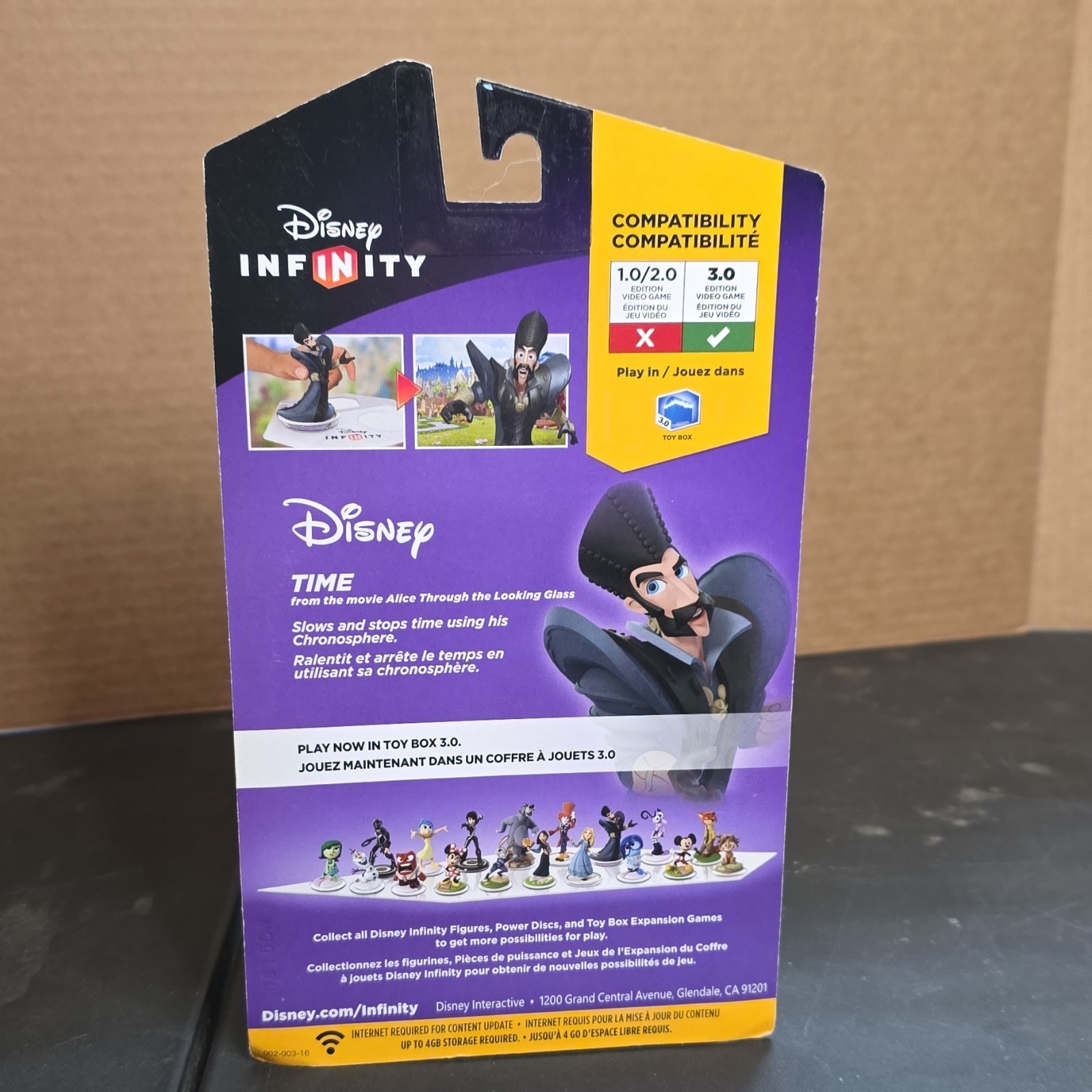 Disney Infinity 3.0 Edition Time Character Figure Internet Update 2016