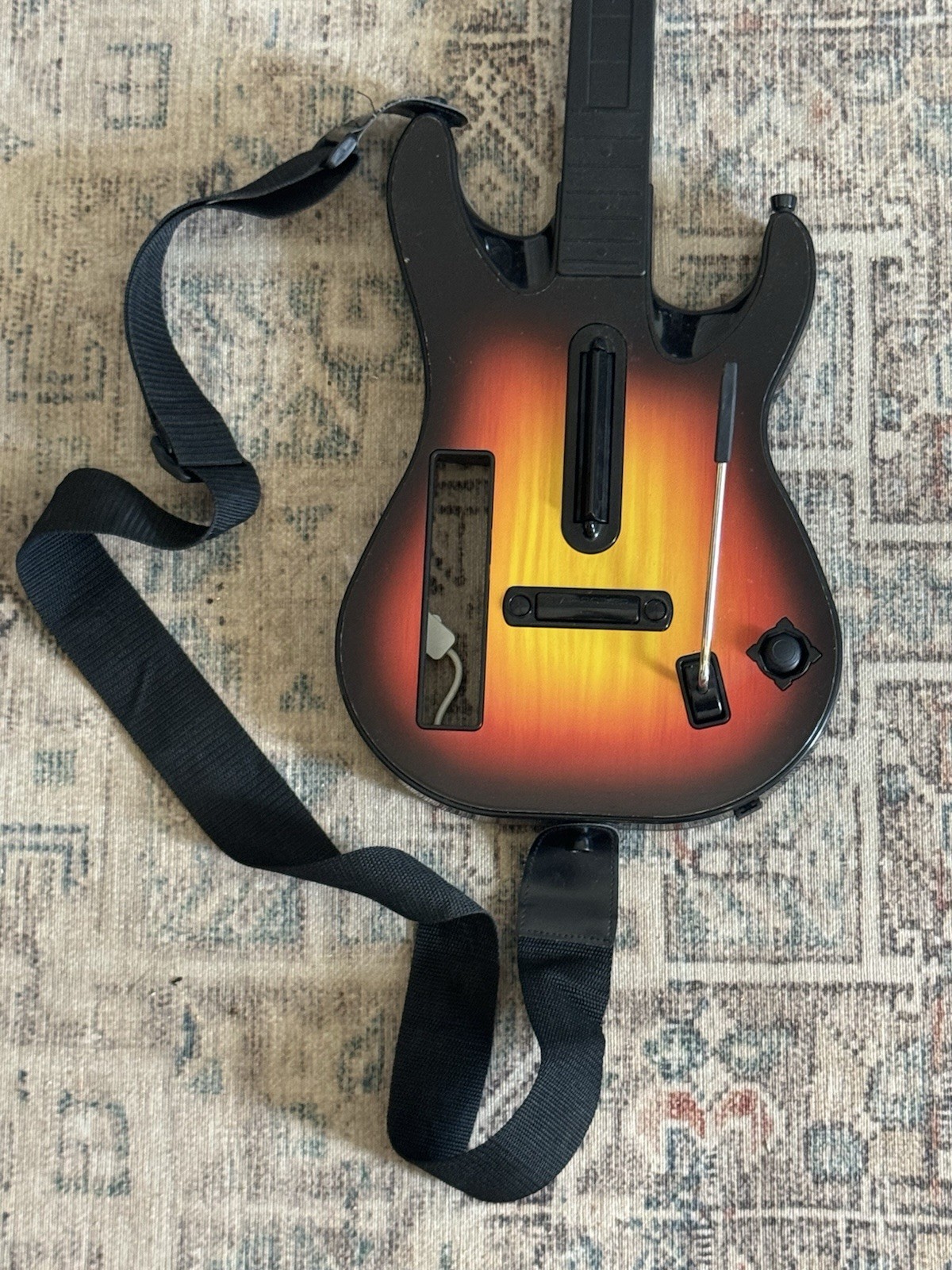 Guitar Hero RedOctane Wireless Controller Nintendo Wii 95455.805 w Strap No Covr