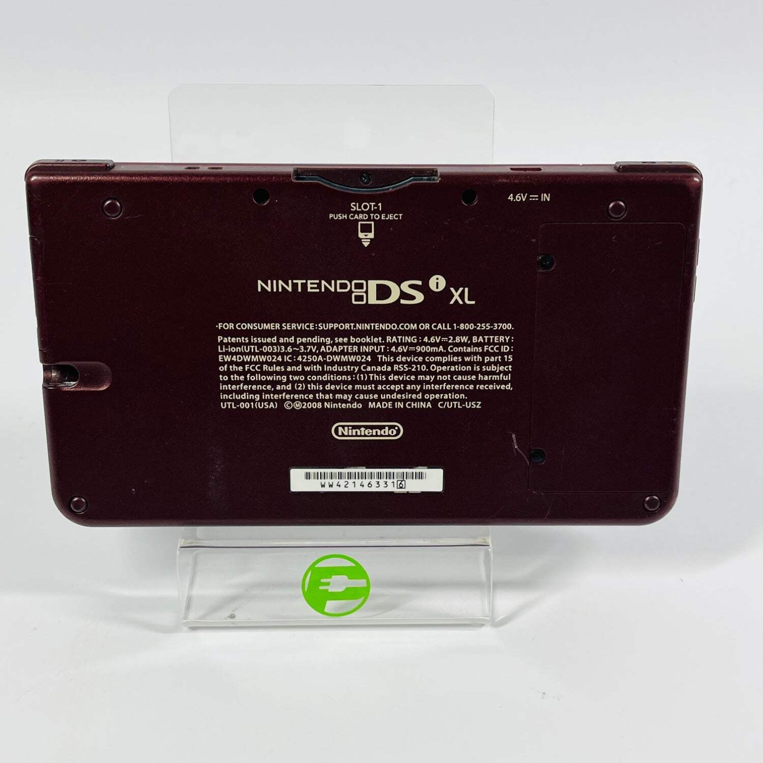 Nintendo DSi XL Handheld Game Console UTL-001 Red