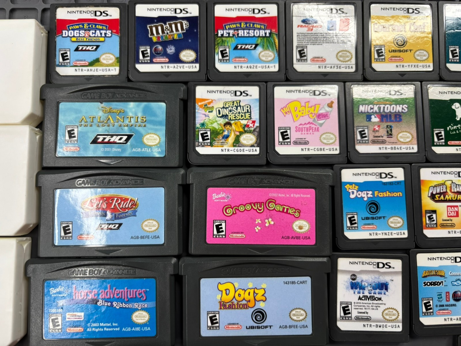 Original DS (FAT) 33 Game Bundle and Console