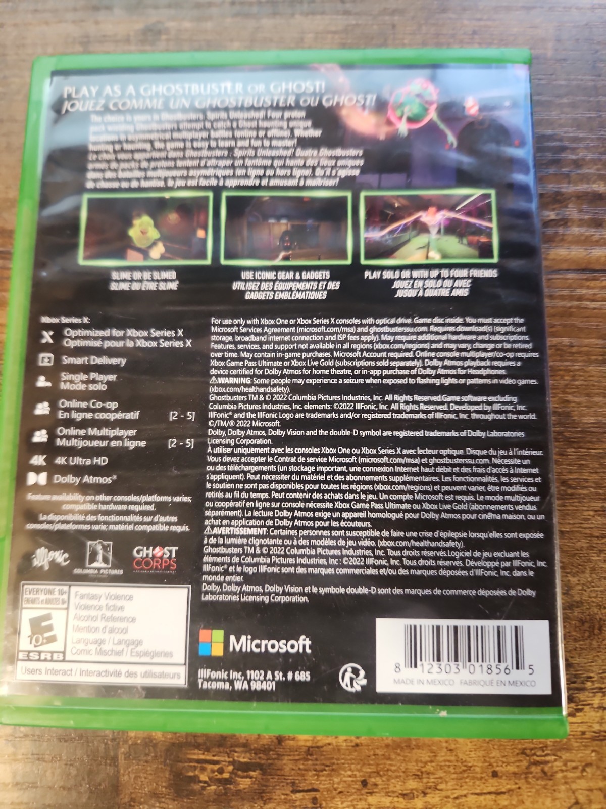 Ghostbusters Spirits Unleashed Xbox One/Xbox Series X Complete