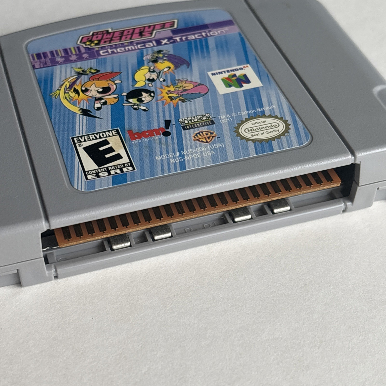 The Powerpuff Girls Nintendo 64 N64 Authentic Game Cart Cleaned Tested Retro Fun