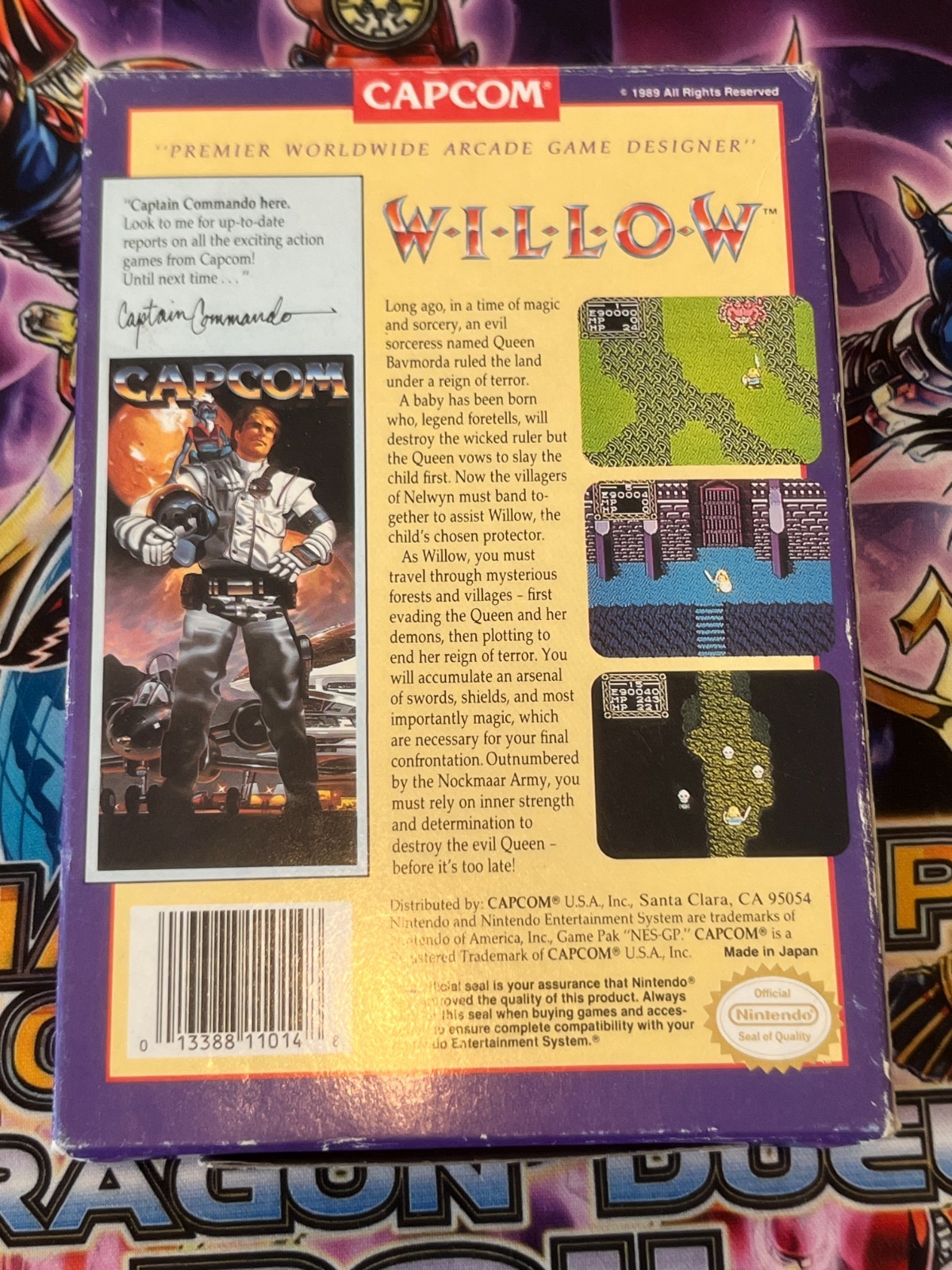 Willow (Nintendo Entertainment System, 1989) CIB, Tested, Good Cond!