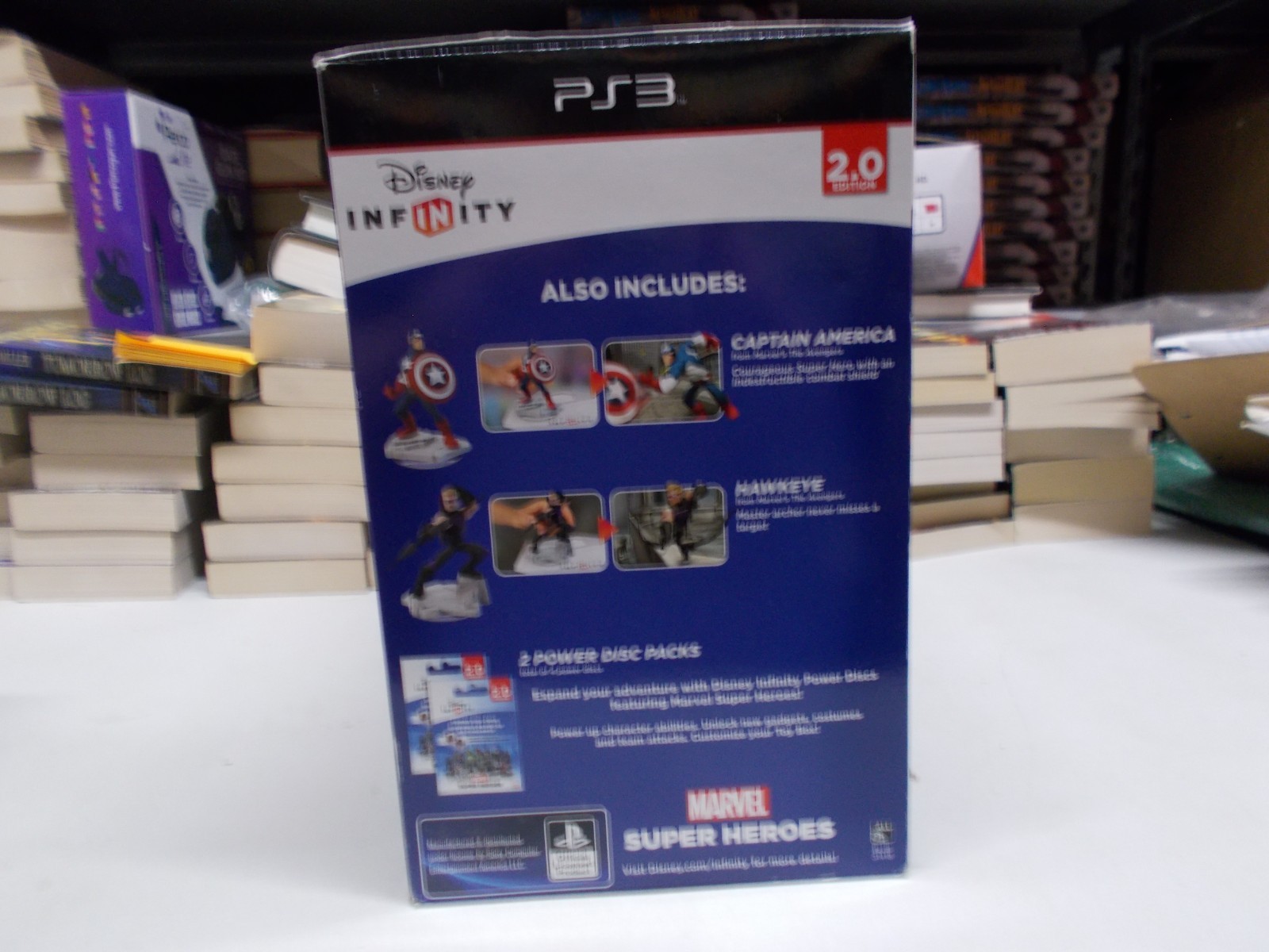 PS 3 Disney Infinity 2.0 Edition Marvel Super Heroes Starter Pack Sealed New