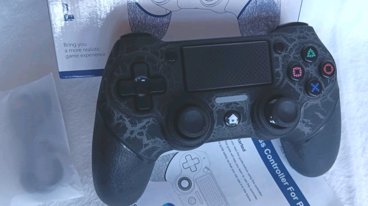 Ace Gamer Wireless Controller PS4 Pro / Slim Win PC Lights Up Lightening