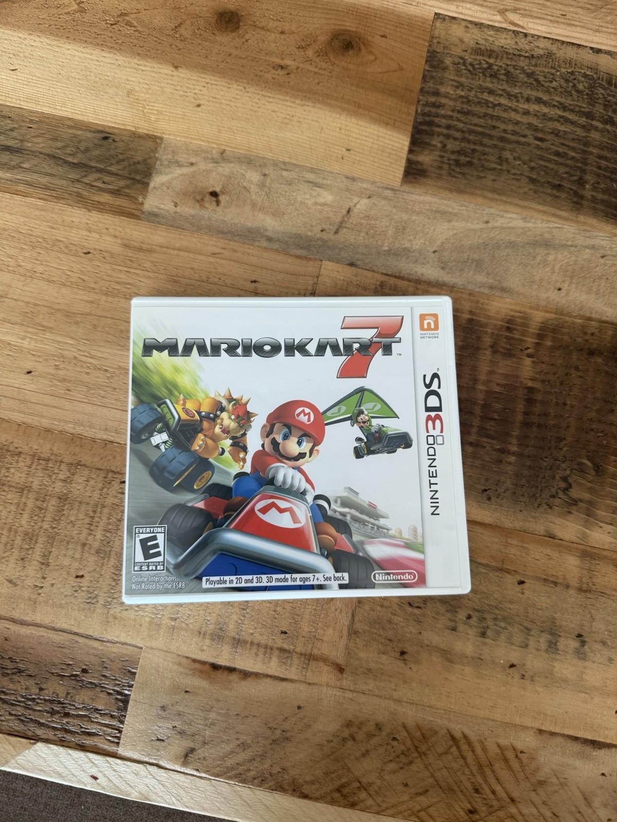 Mario Kart 7 Case And Cartridge