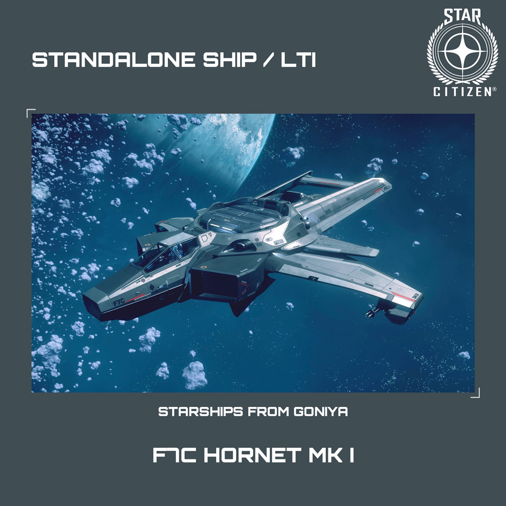 STAR CITIZEN – ANVIL F7C HORNET MK I – LTI – CCU’d – (Lifetime Insurance)