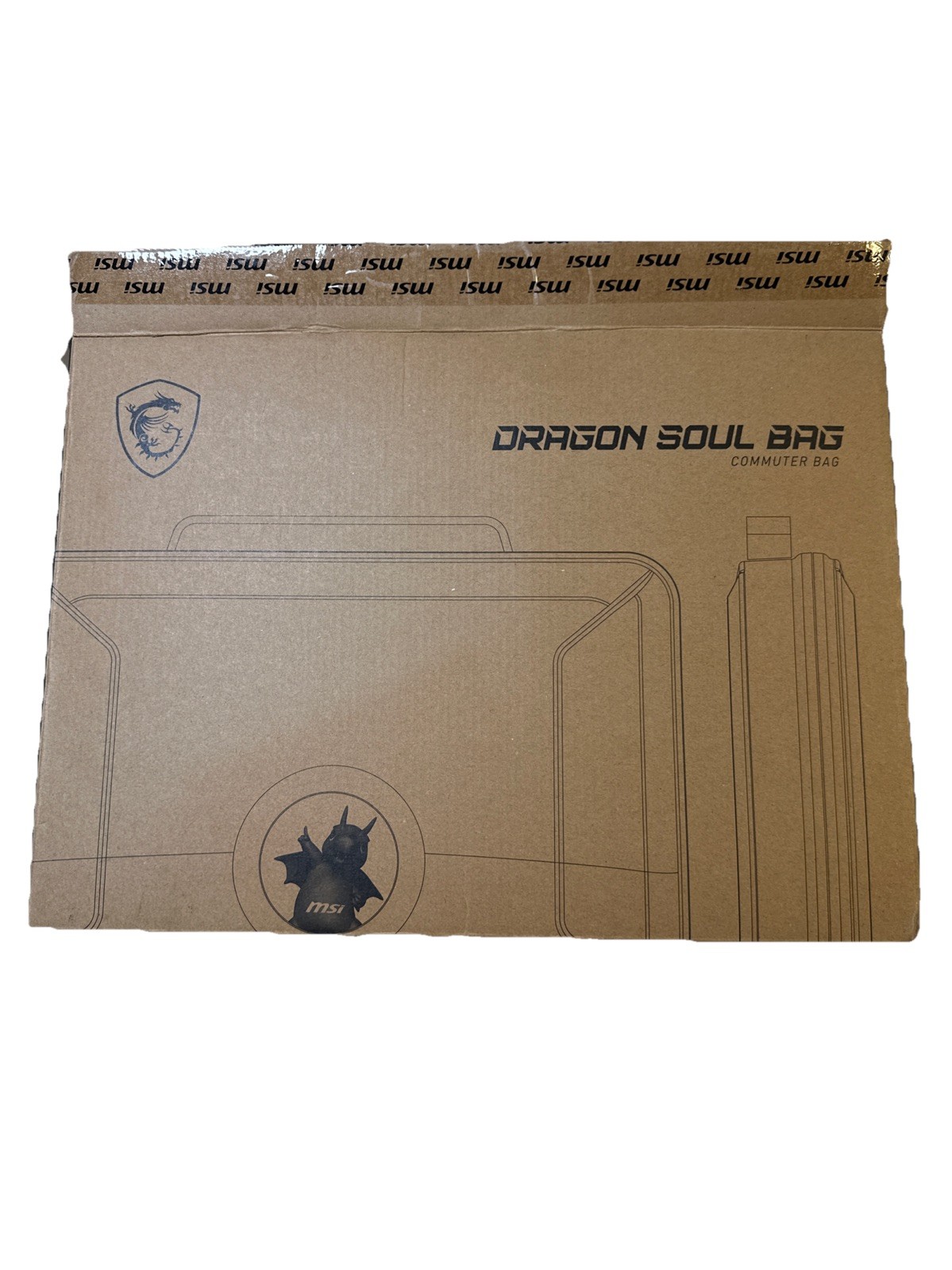 NEW – MSI Dragon Soul Bag: Nintendo Switch Commuter Bag “ Only Case “