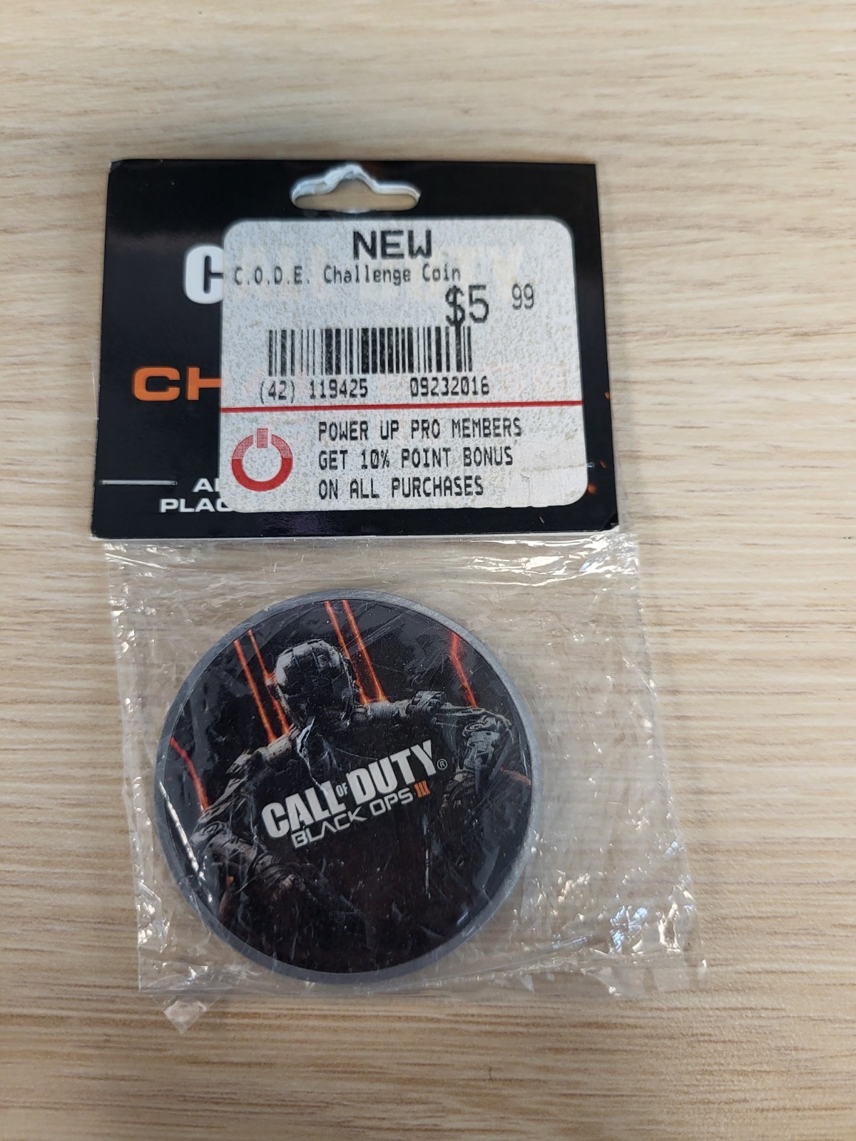 Gamestop Call of Duty Black Ops 3 III Endowment Challenge Coin   