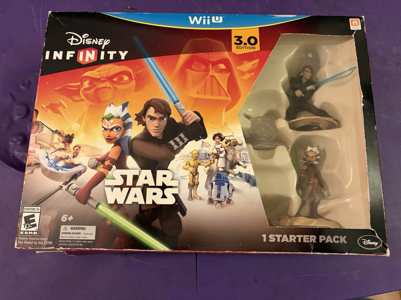 Nintendo WII U Disney Infinity STAR WARS 3.0 Starter Pack Game NEW-Open Box
