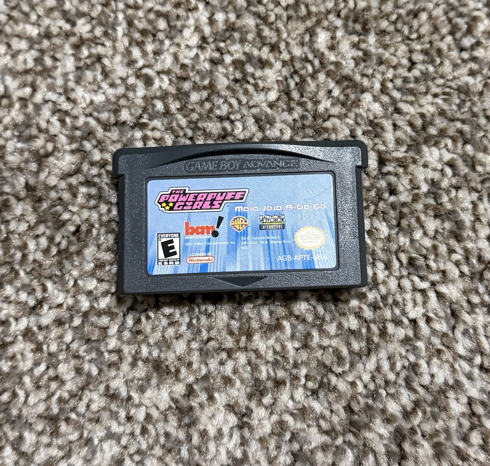 The Powerpuff Girls Mojo Jojo A-Go-Go (Nintendo Game Boy Advance GBA) Cart Only