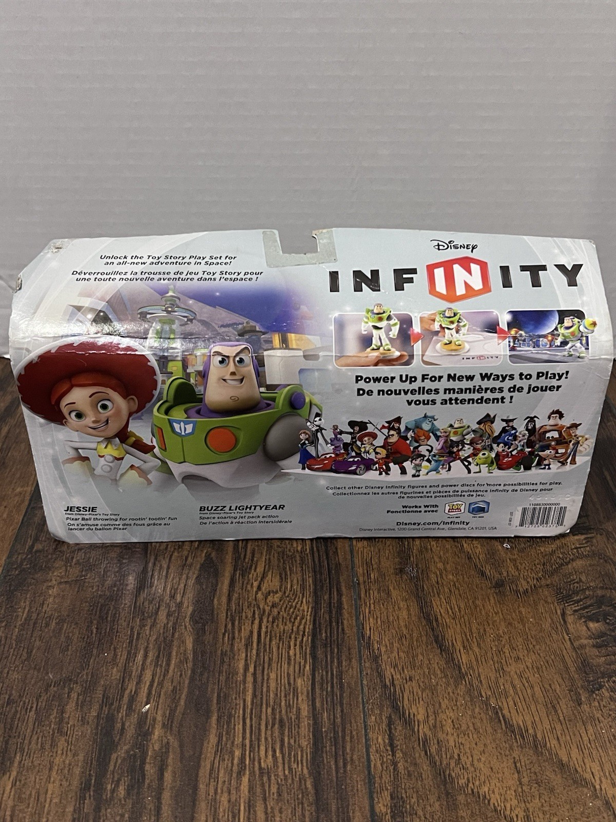 NEW DISNEY INFINITY Toy Story Play Set Jesse & Buzz Figures Wii & U Xbox 360 PS3