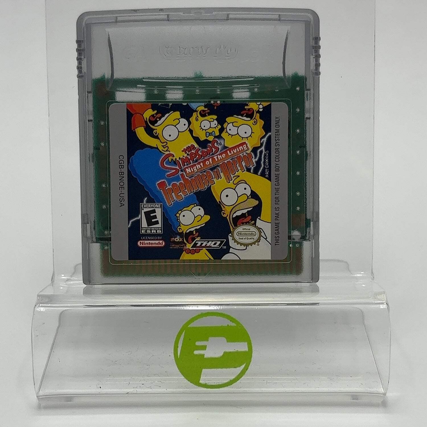 The Simpsons Night of the Living Treehouse of Horror (Nintendo GameBoy Color, 20