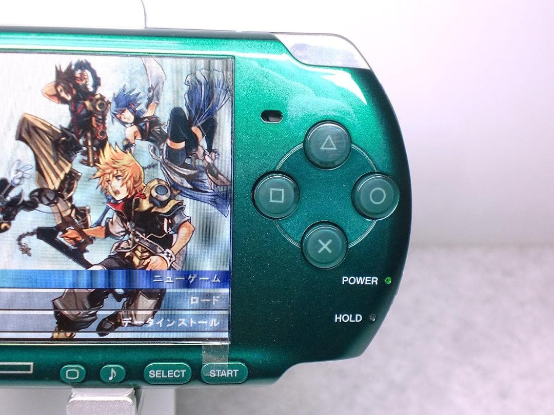 Sony PSP-3000 PSP 3000 Console Spirited Green SG Working Tested English language