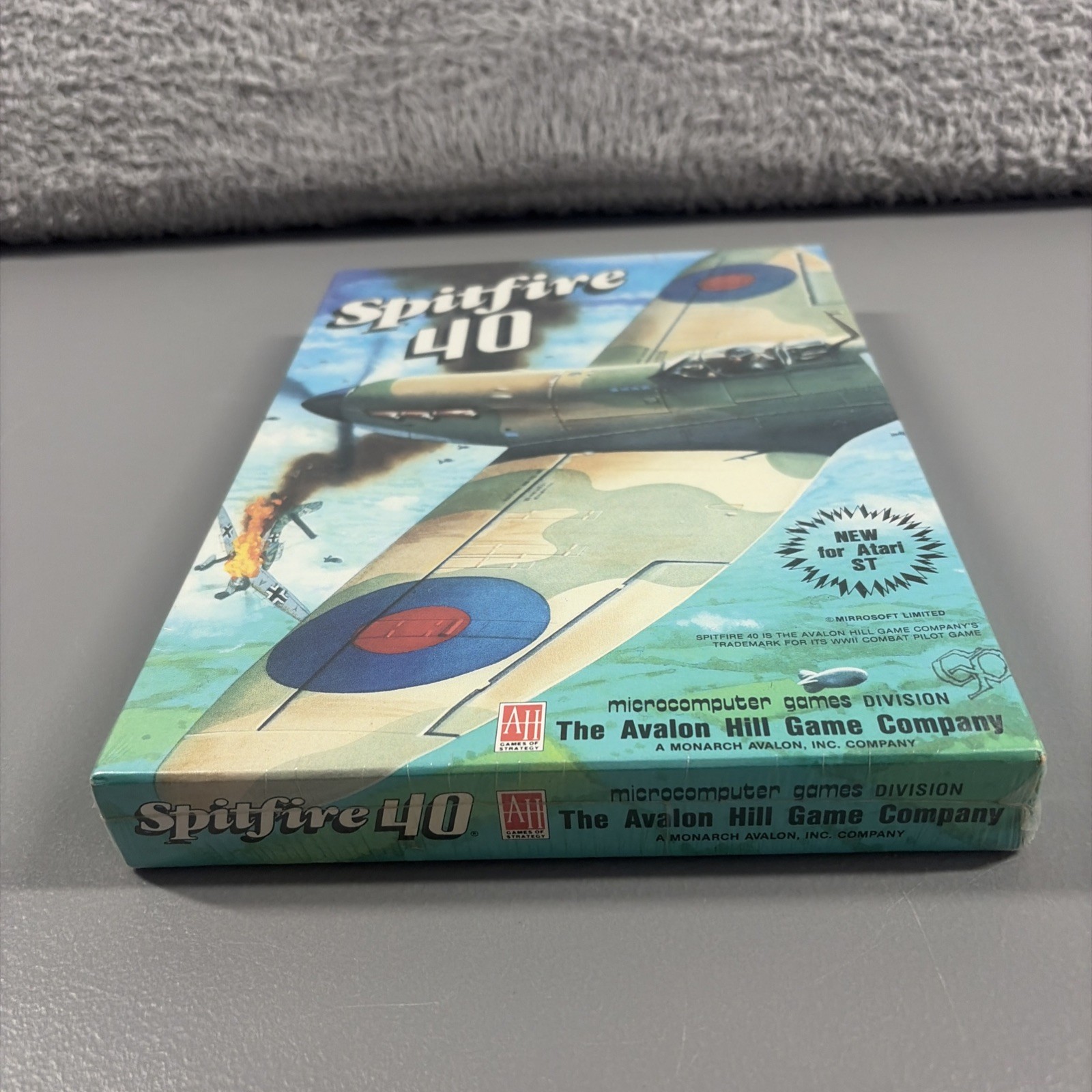 Spitfire 40 Atari ST Vintage Video Game CIB Rare New Sealed
