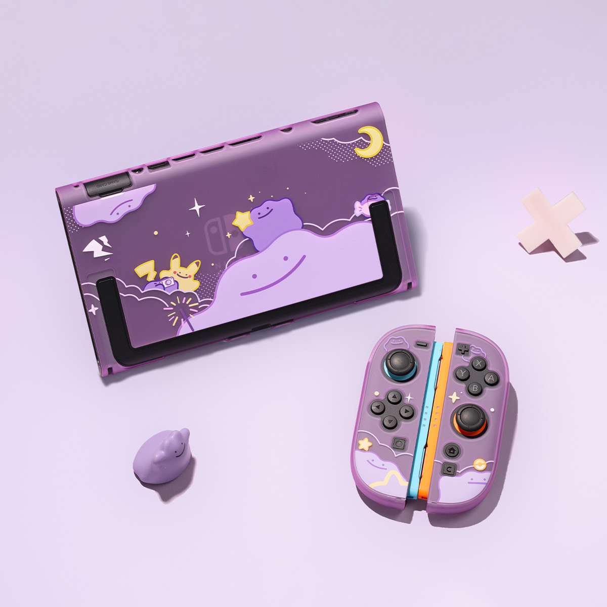 Protective Case for Nintendo Switch 2-2025 , Hard Shell Slim Cover Skin Purple