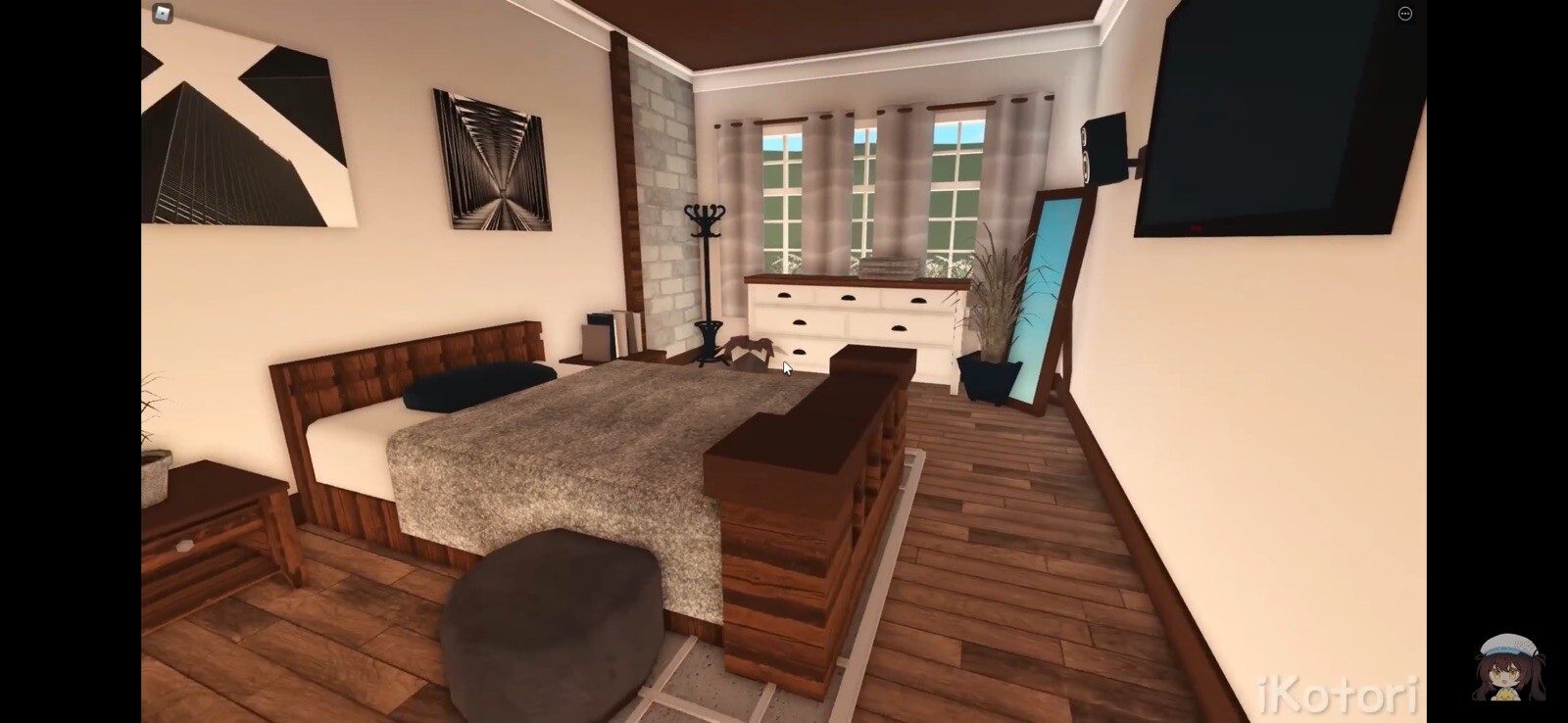 BLOXBURG MODERN CHRISTMAS HOUSE!FAST DETAILED BUILDER FOR AFFORDABLE PRICE