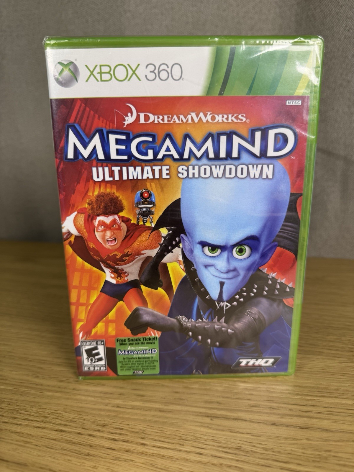 Video Game XBOX 360 Megamind Ultimate Showdown Dreamworks NEW SEALED