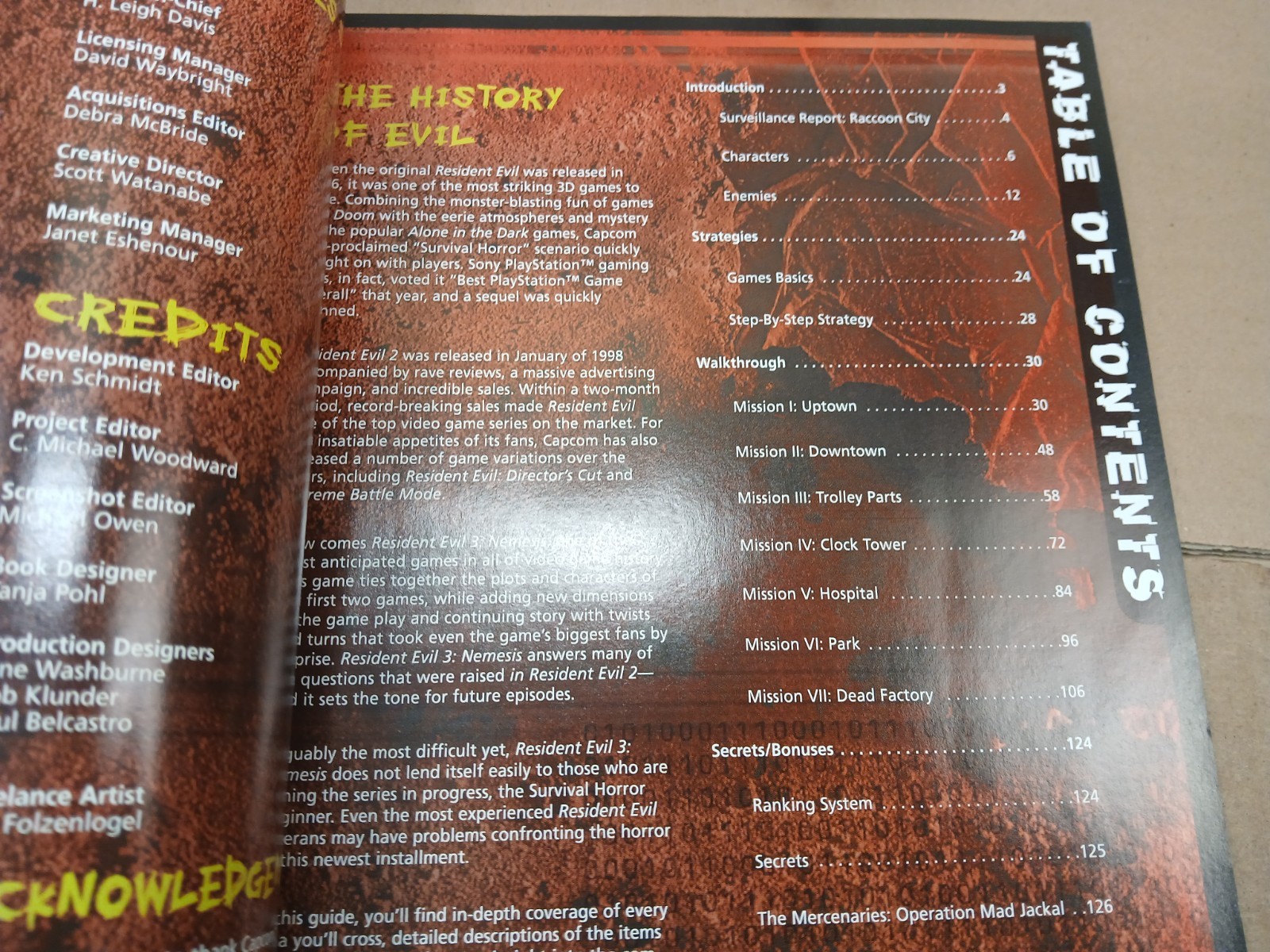 BradyGames Resident Evil 3 Nemesis Official Strategy Guide with Poster Pre-Owned