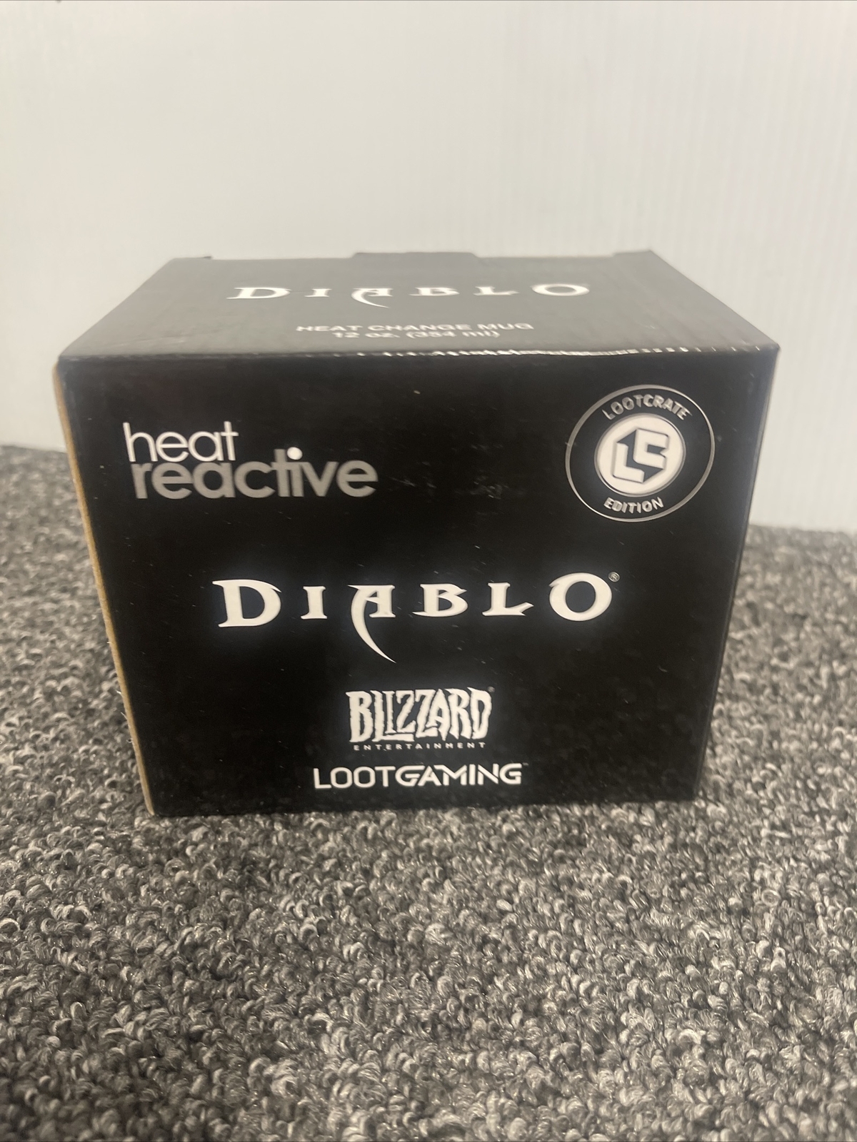 Diablo Blizzard Entertainment Loot Crate Gaming Edition Heat Reactive Coffee Mug