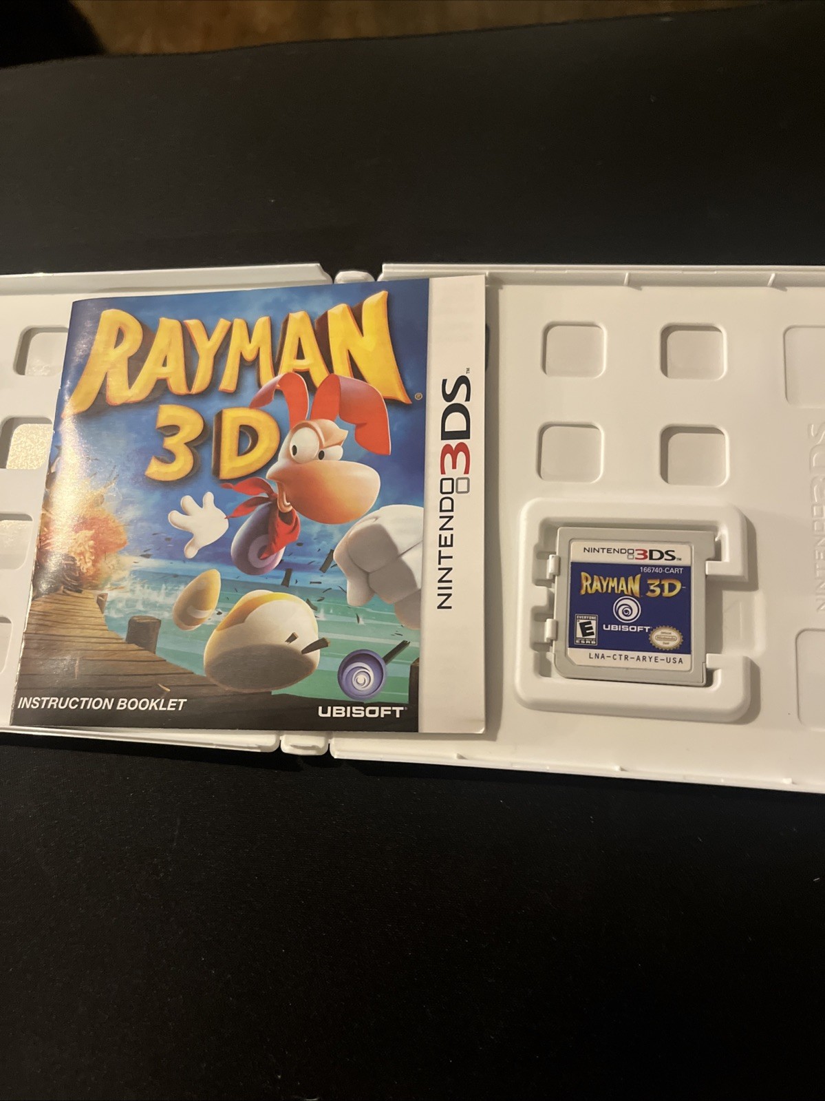 Rayman 3D (Nintendo 3DS, 2011) CIB Very Clean!