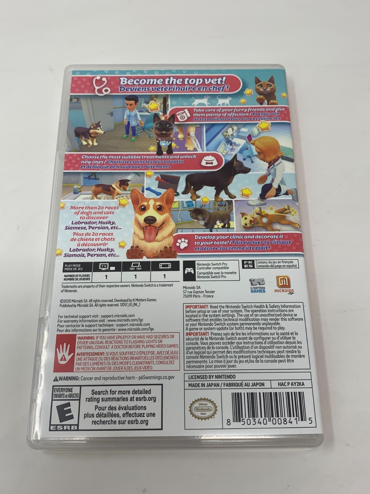 Pet Clinic: Cats & Dogs – Nintendo Switch