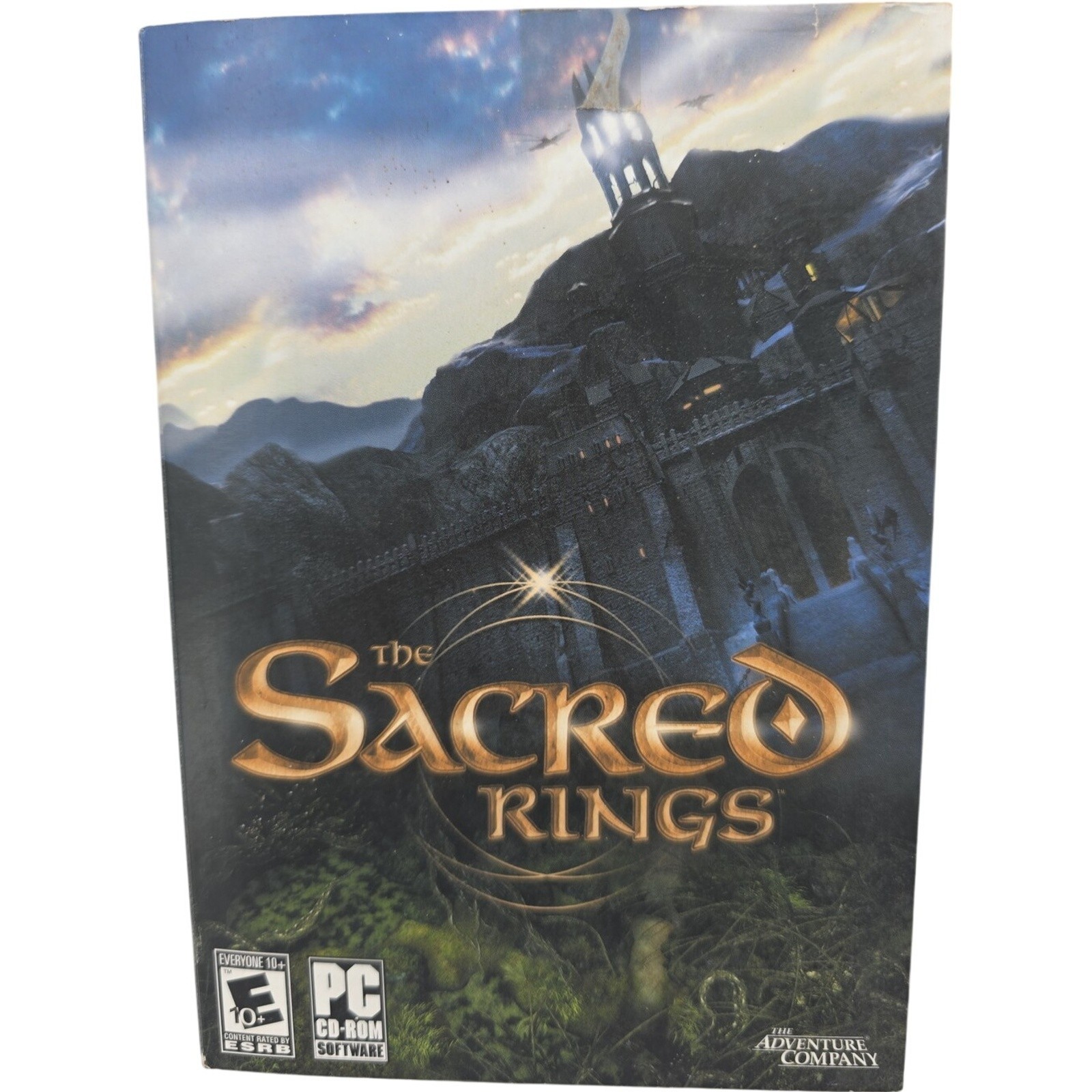 The Sacred Rings PC CD ROM 2007 Game 4 Disc Set The Adventure Company Tested