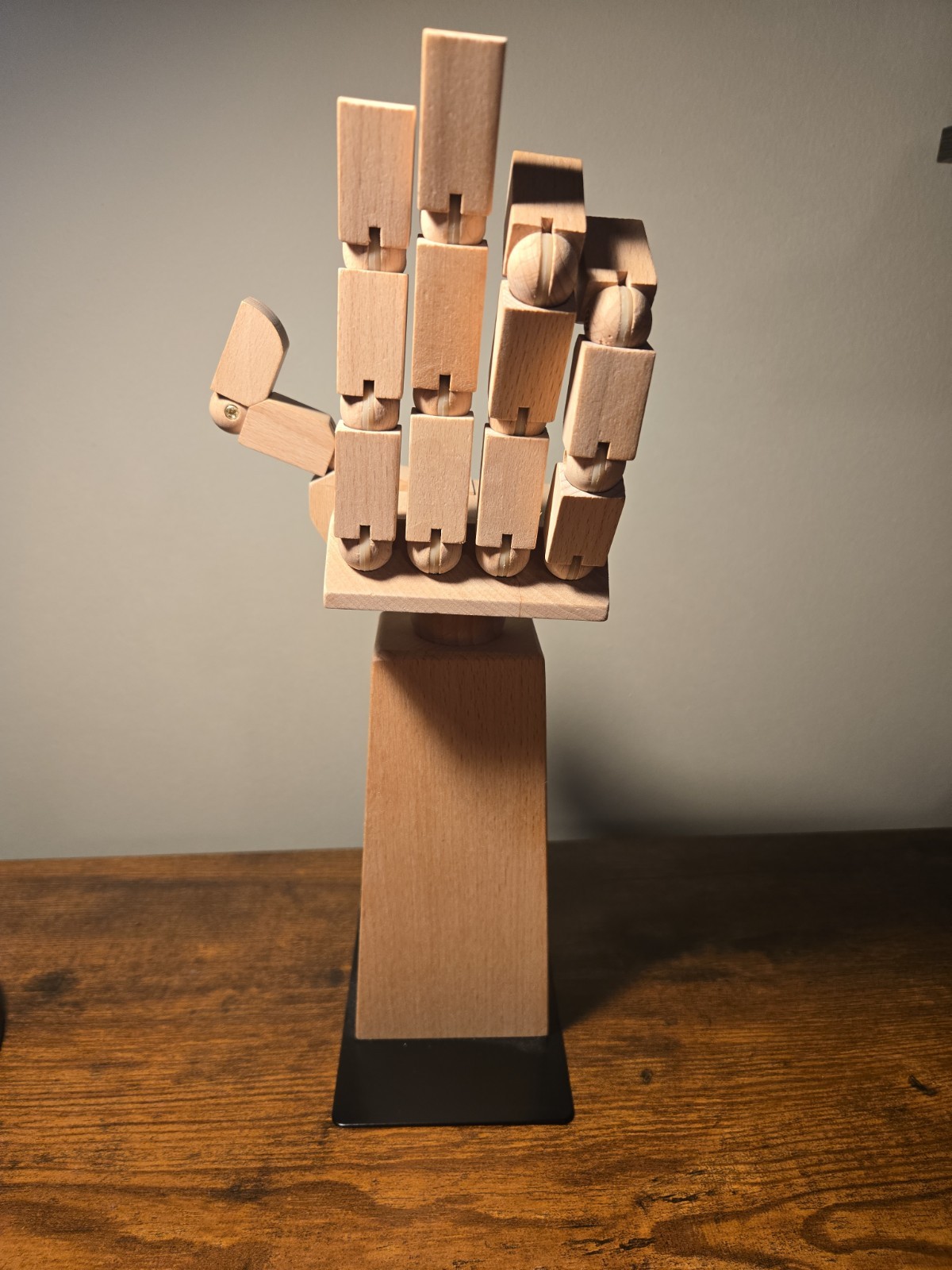 Ikea LANESPELARE Accessories Stand Moveable Hand, Solid Wood