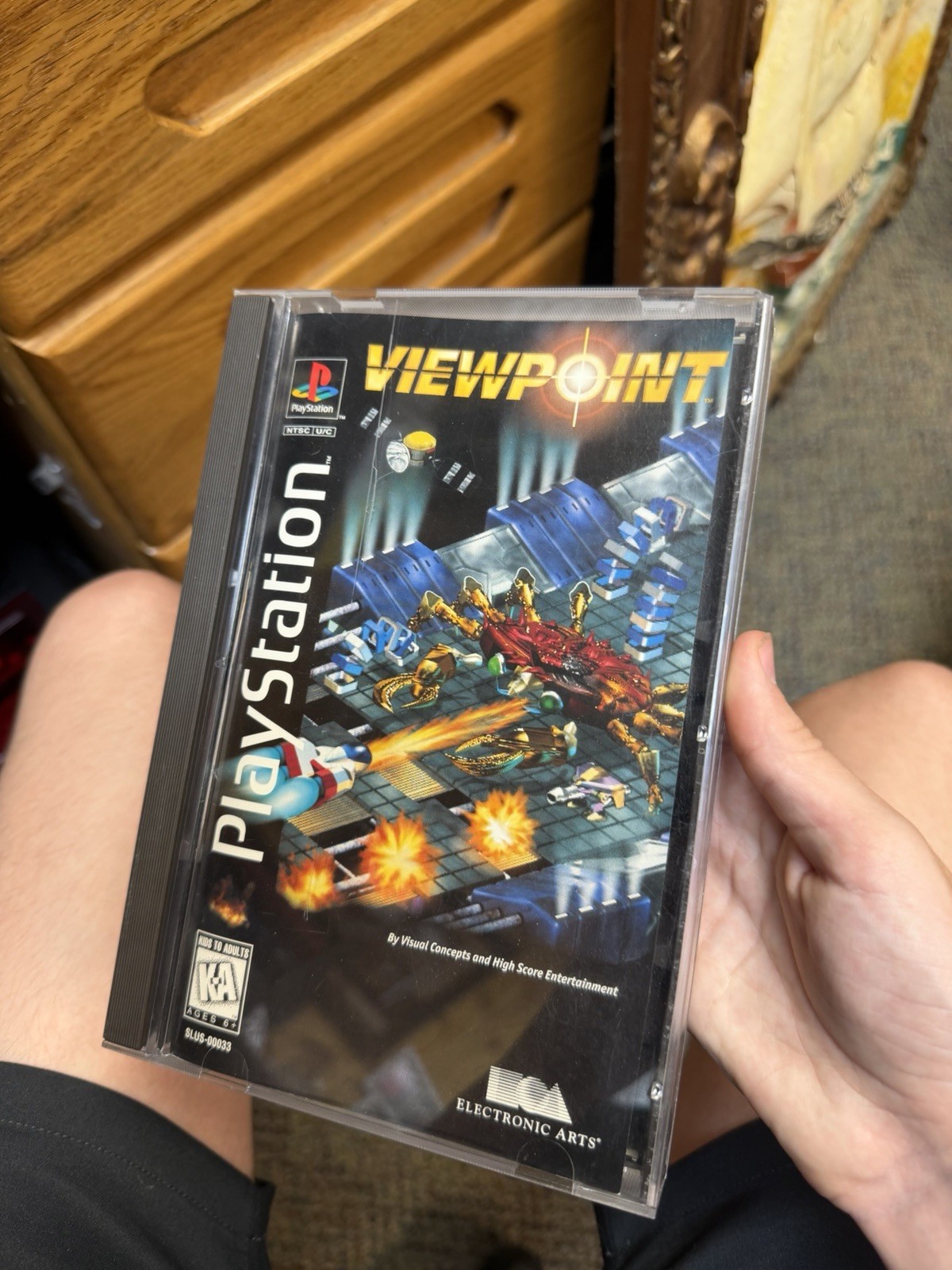 Viewpoint 1995 Sony PlayStation PS1 Long Box Complete in Box UNTESTED