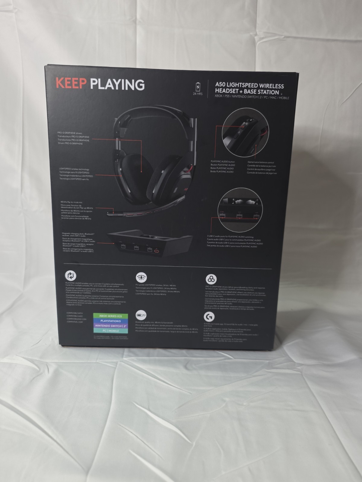 Logitech G Astro A50 Multi-Platform Wireless Gaming Headset + Base Station