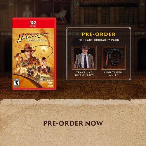 Indiana Jones & The Great Circle for Nintendo Switch 2 [New Video Game]