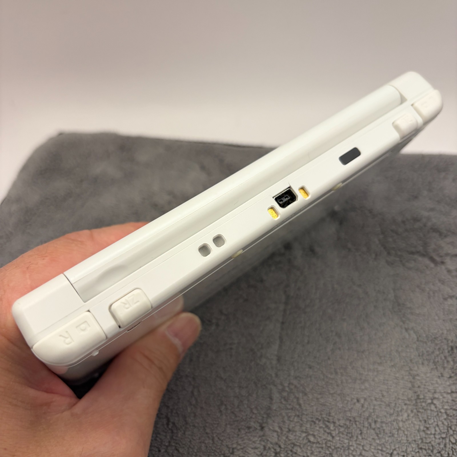 【Near Mint】TOP IPS Nintendo New 3DS LL XL Pearl White Handheld Game Console