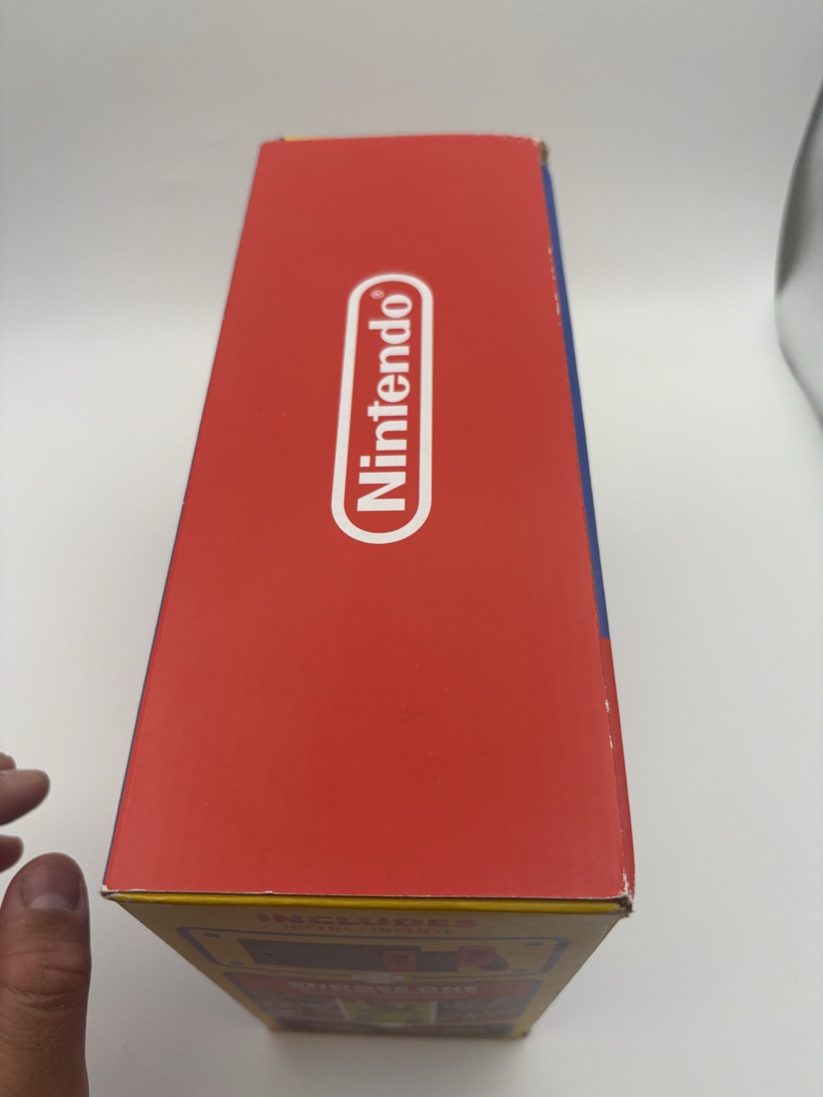 Nintendo Switch CONSOLE – Mario Choose One Bundle – CIB NO GAME – Tested CLEAN