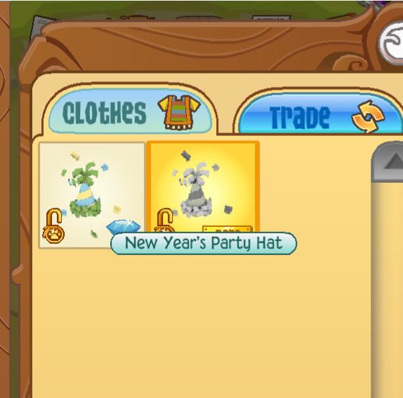 Animal Jam Classic (AJC) Silver/White Party Hat *Read Description!*