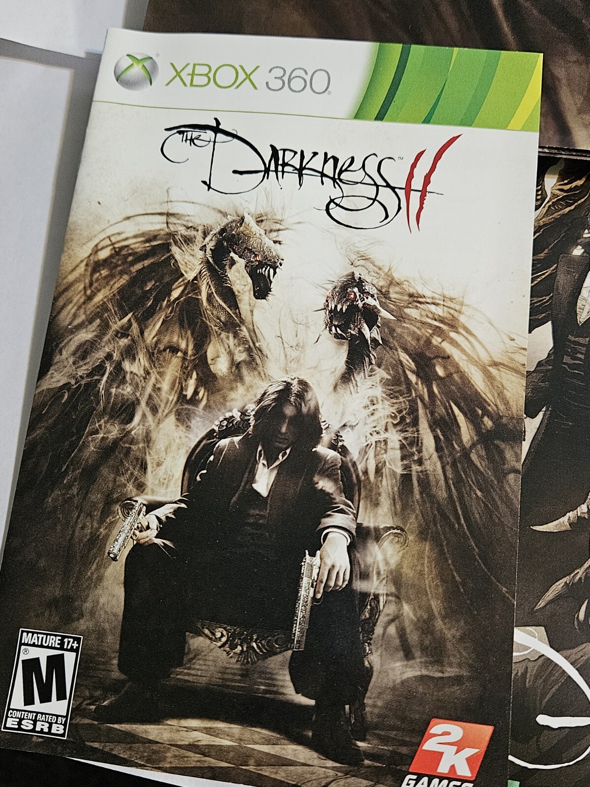 The Darkness II 2 Limited Edition (Xbox 360) CIB COMPLETE W/ Manual & POSTER
