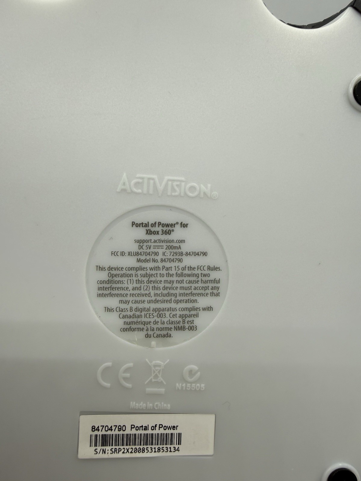 Skylanders Swap Force Portal of Power Xbox 360 (Model 84704790) Fast Shipping