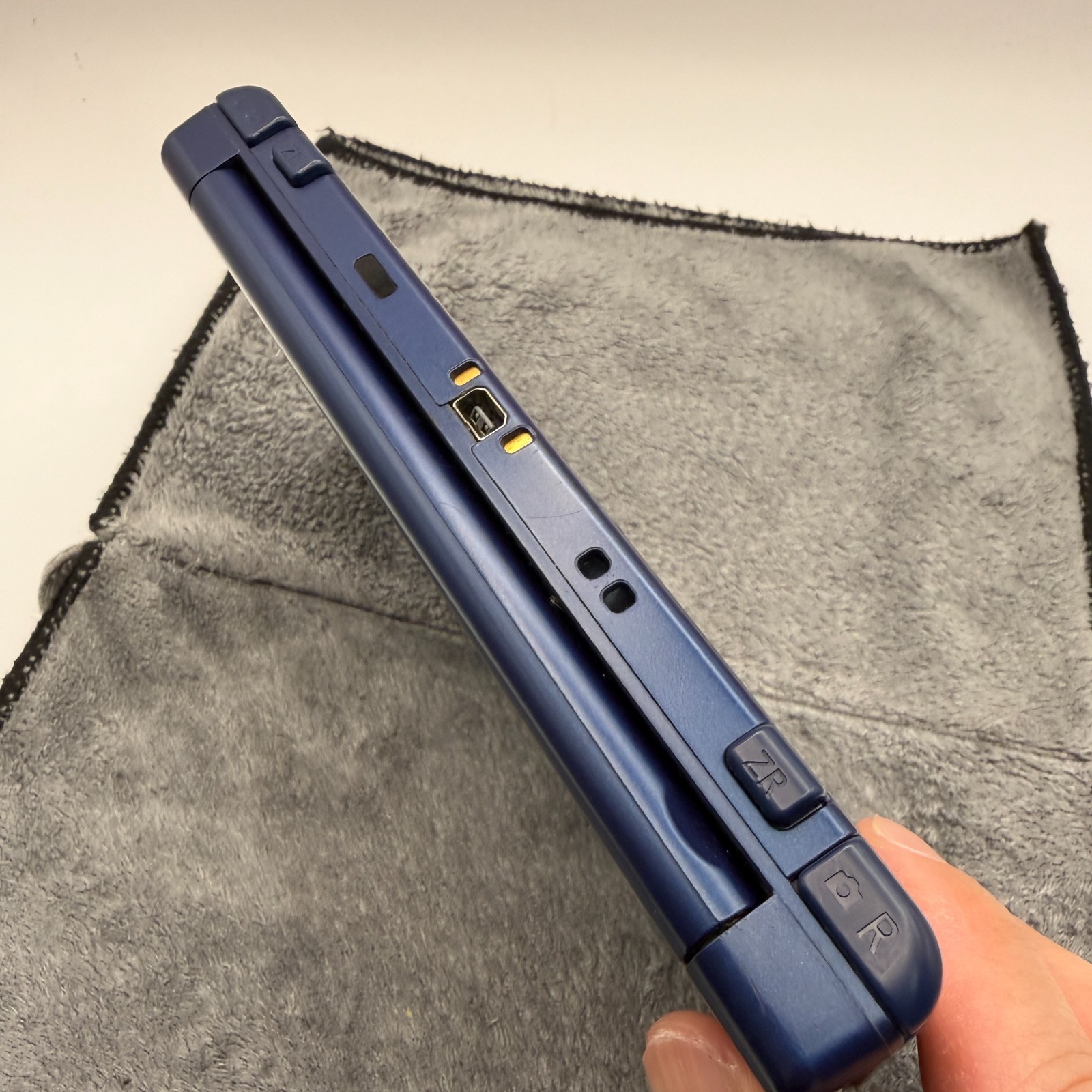 【Excellent5】Nintendo NEW 3DS LL XL Blue Handheld Used Game Console From Japan