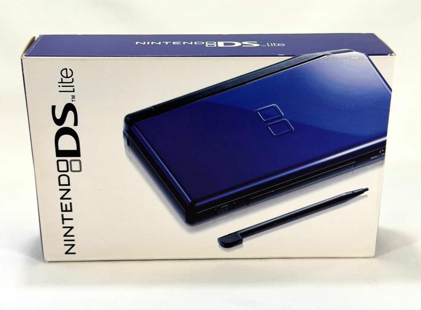Nintendo DS Lite Handheld System Cobalt/Black USG-001 CIB *Complete in Box*