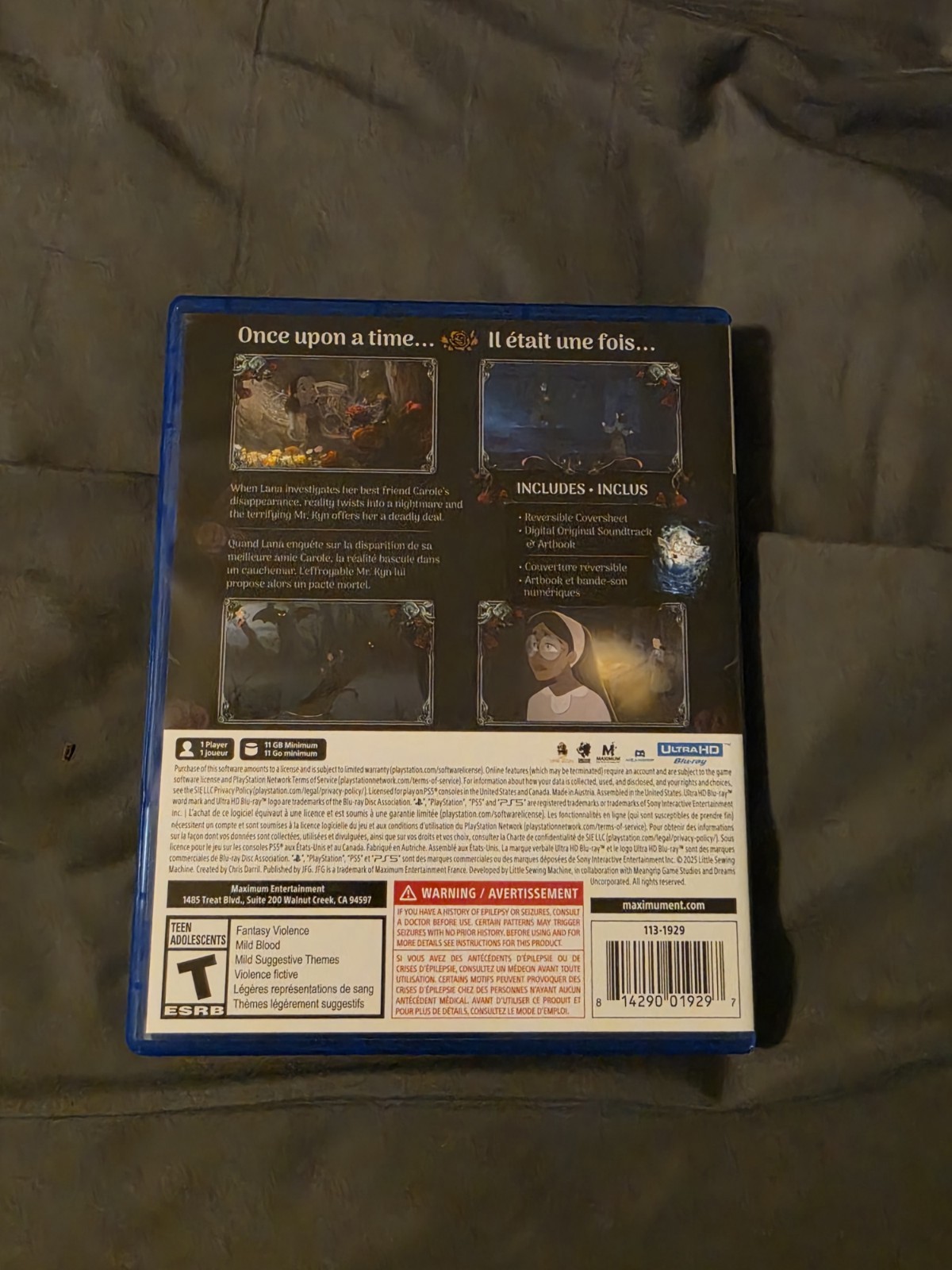 Bye Sweet Carole – Sony PlayStation 5