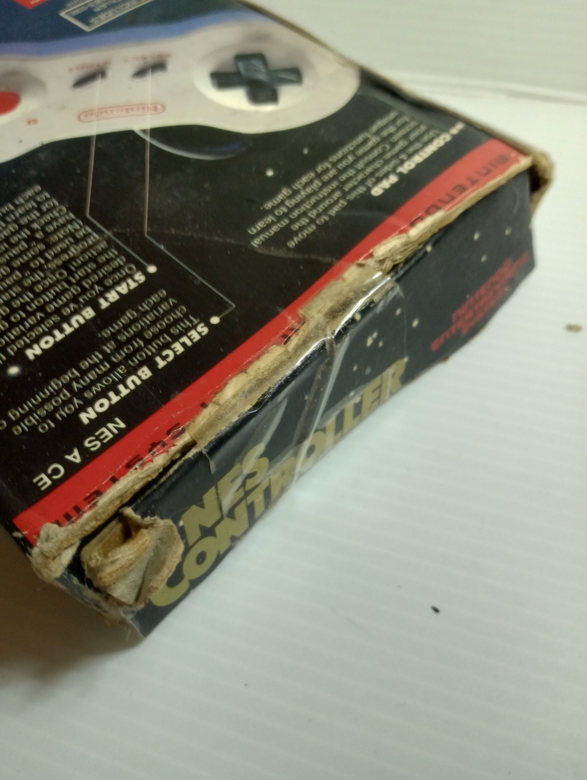 NES Nintendo Dogbone Dog Bone Controller With Box