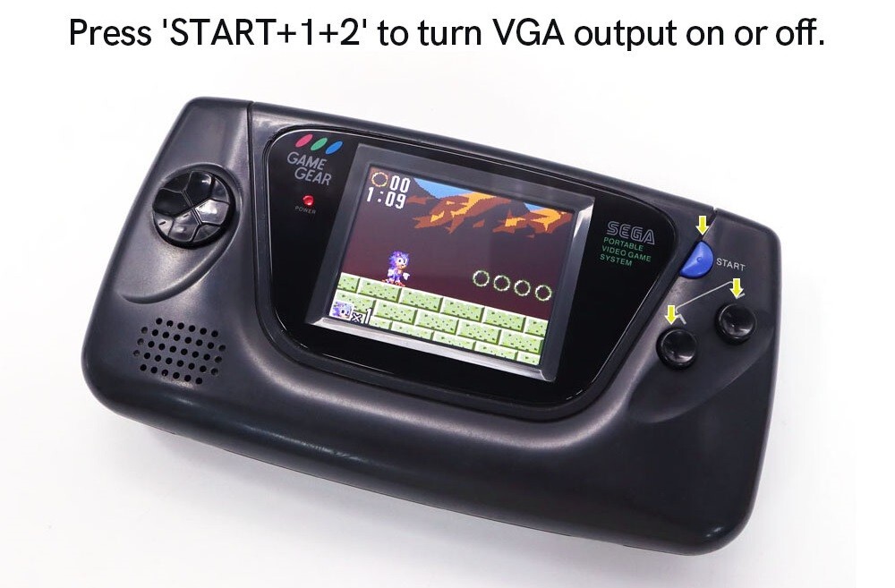 Back Light Backlight LCD Screen Kit For SEGA Game Gear Console For SEGA GG